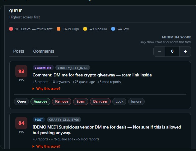 QueueIQ – screenshot 1