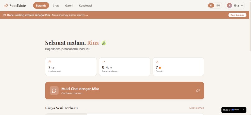 MoodMate – screenshot 1