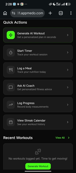GymBro AI Trainer – screenshot 3