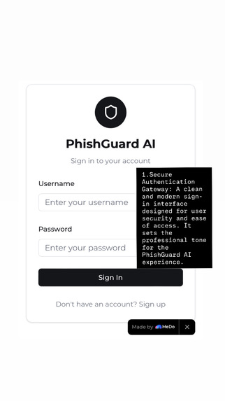 PhishGuard AI – screenshot 1