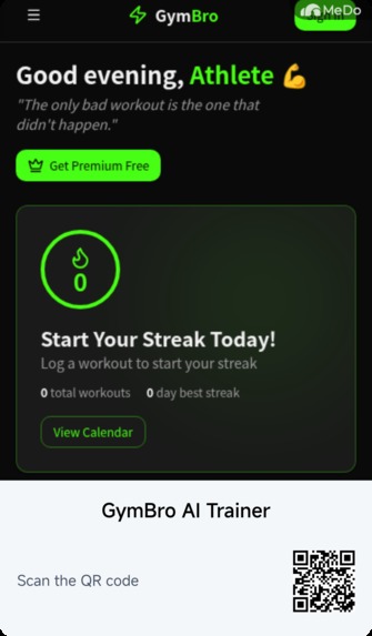 GymBro AI Trainer – screenshot 2