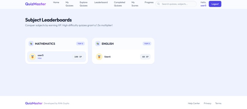 Quiz Master AI-Powered – screenshot 1