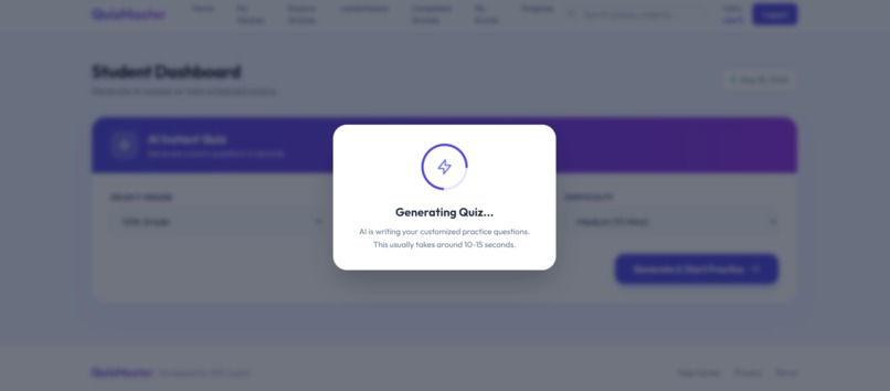 Quiz Master AI-Powered – screenshot 3