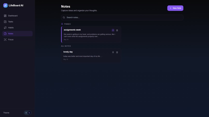 LifeBoard-AI – screenshot 6