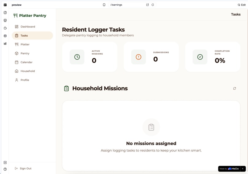 PlatterPantry – screenshot 2