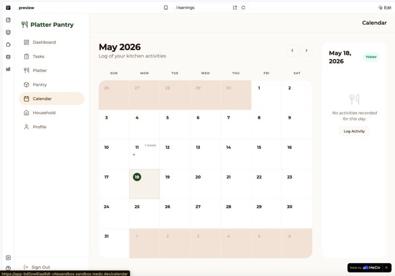 PlatterPantry – screenshot 3