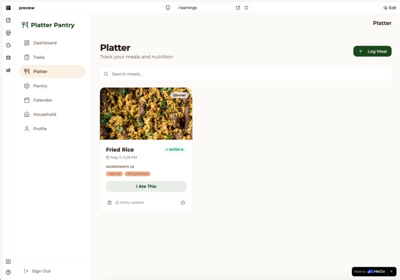 PlatterPantry – screenshot 10