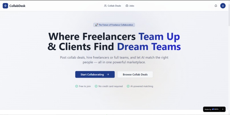 CollabDesk – screenshot 1