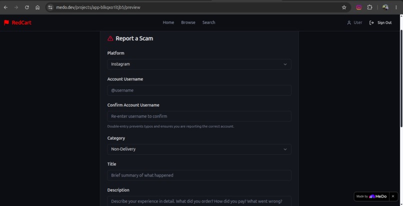 Redcart – screenshot 3