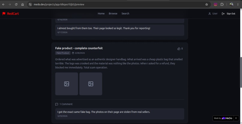 Redcart – screenshot 3