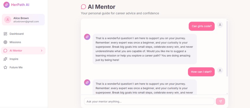 HerPath AI – screenshot 7