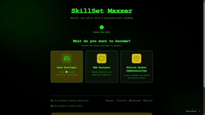 SkillSet Maxxer – screenshot 1