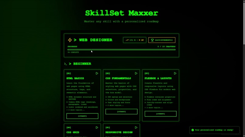 SkillSet Maxxer – screenshot 2