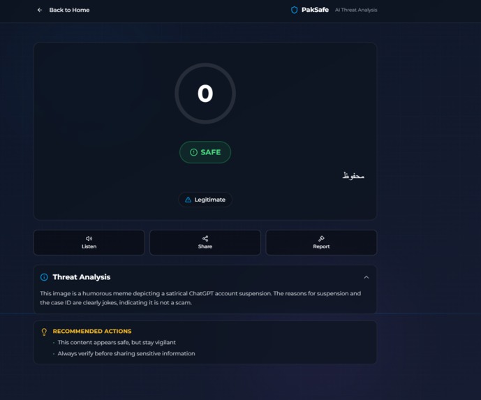 PakSafe – screenshot 4