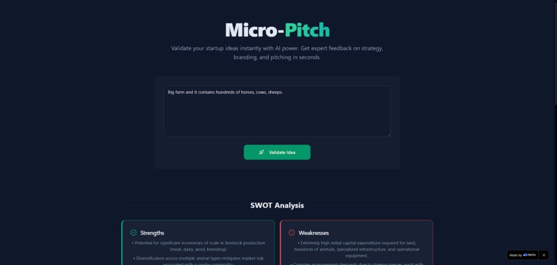Micro-Pitch – screenshot 2