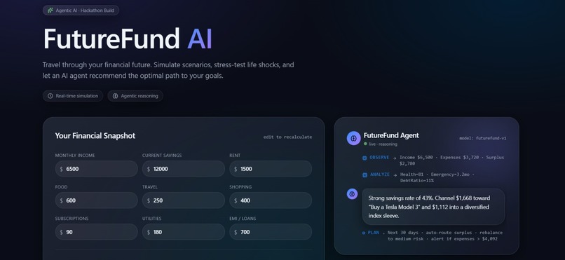 FutureFund AI – screenshot 1
