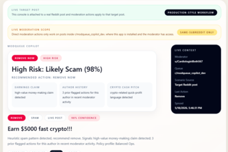 ModQueue Copilot