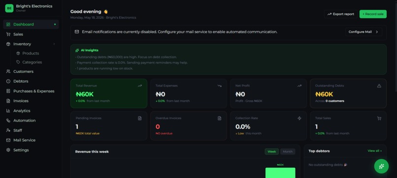 BizPilot AI – screenshot 1