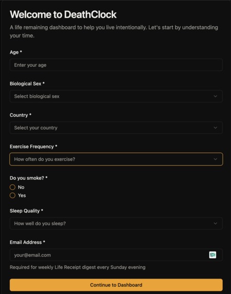 DeathClock – screenshot 1