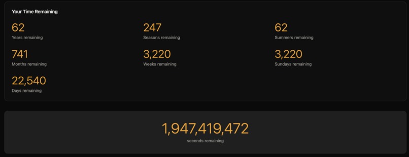 DeathClock – screenshot 2