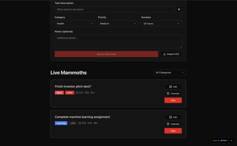 Kill the Mammoth – screenshot 2