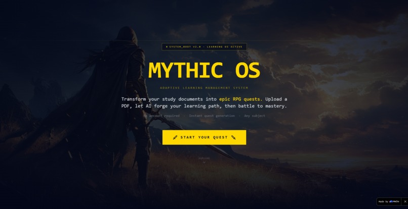 MYSTIC OS – screenshot 1