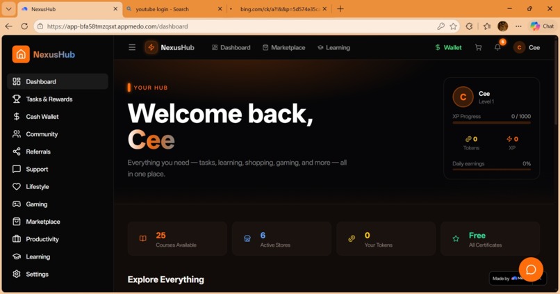 NexusHub – screenshot 1