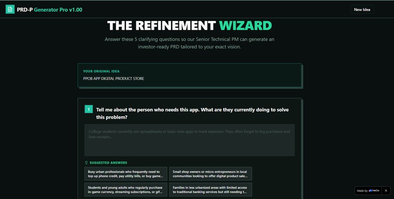 PRD-P Generator Pro v1.00 – screenshot 2