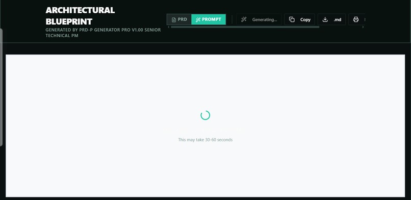 PRD-P Generator Pro v1.00 – screenshot 5