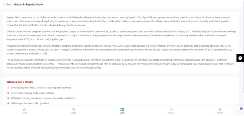 BayelsaCare – screenshot 8