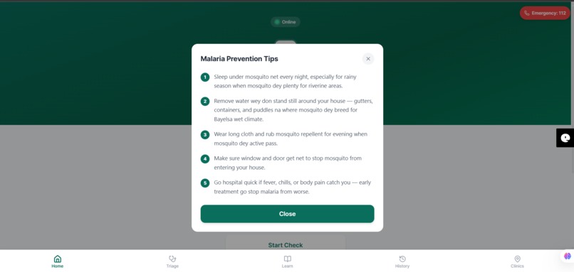 BayelsaCare – screenshot 9