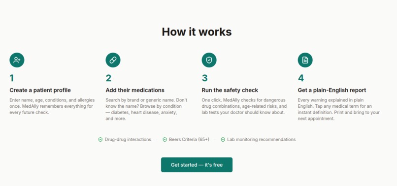 MedAlly – screenshot 2