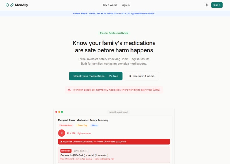 MedAlly – screenshot 1