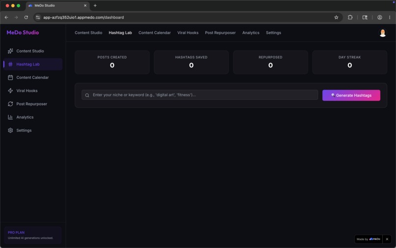 MeDo Studio – screenshot 1