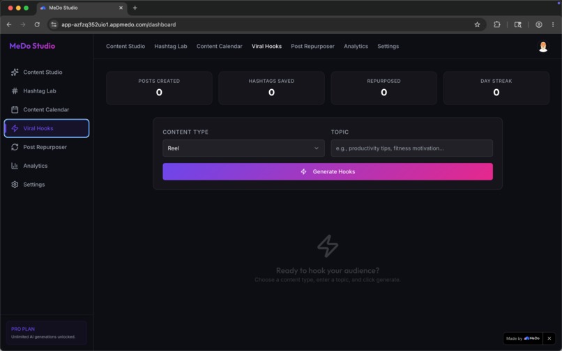 MeDo Studio – screenshot 3