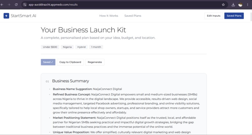 StartSmart AI – screenshot 3