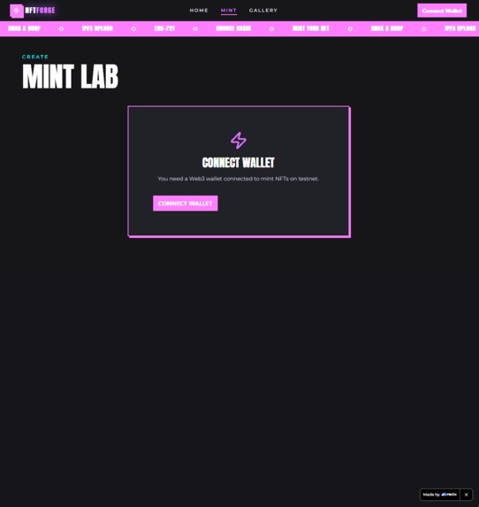 NFT Forge – screenshot 1
