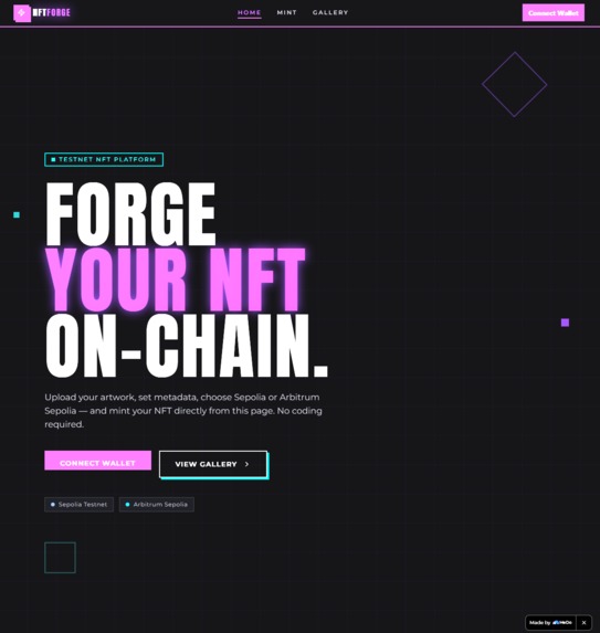 NFT Forge – screenshot 3
