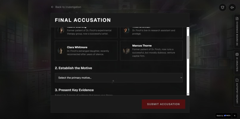 Shadow Verdict: A Detective Game – screenshot 8