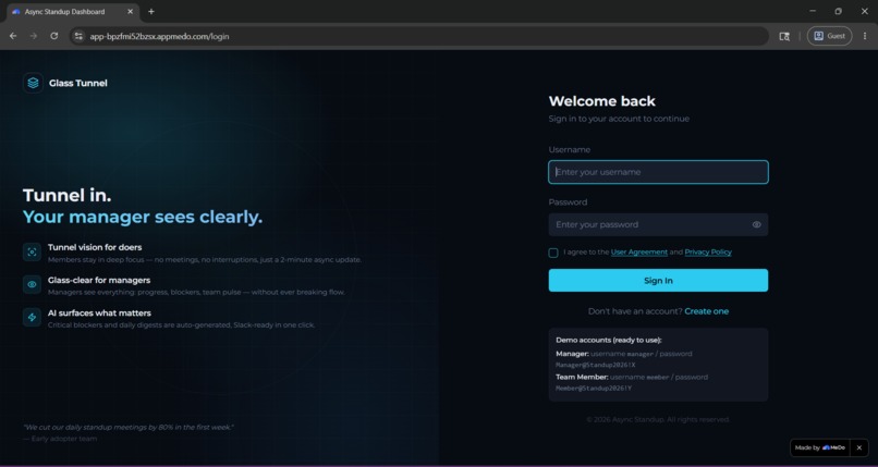 GlassTunnel – screenshot 2