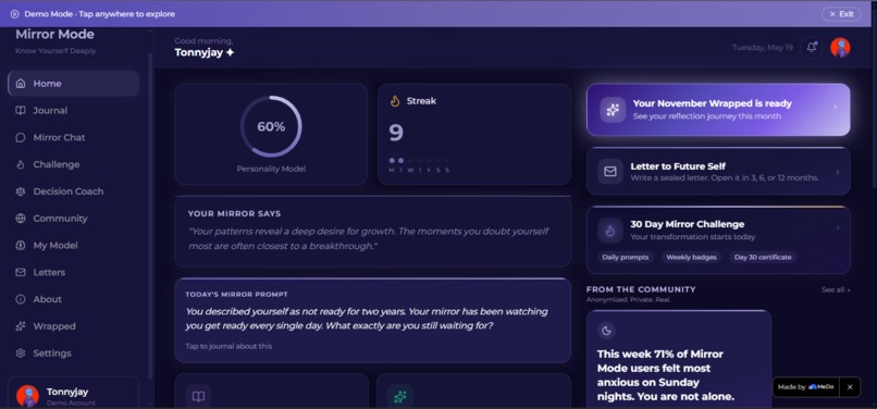 Mirror Mode - Know Yourself Deeply – screenshot 2