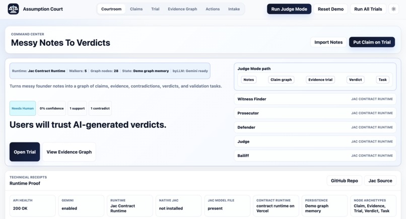 Assumption Court – screenshot 2