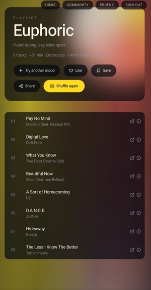 MOODWAVE – screenshot 4