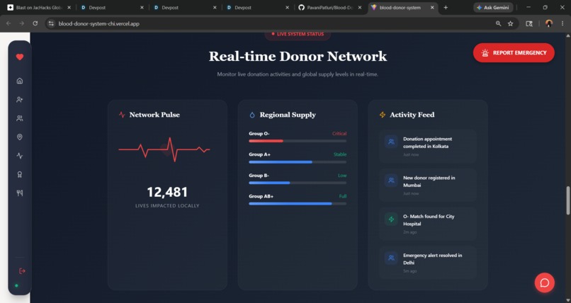 Blood Donor Matching System – screenshot 10