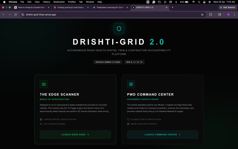DHRISTI-GRID – screenshot 1