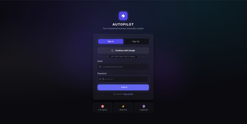 AutoPilot AI Workspace – screenshot 2