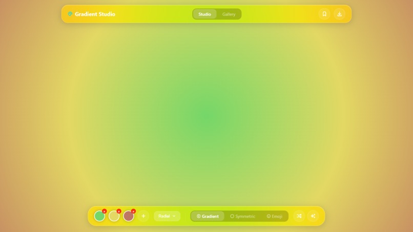 Gradient Studio – screenshot 1