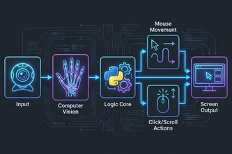 Flying Cursor: AI-Powered Virtual Mouse