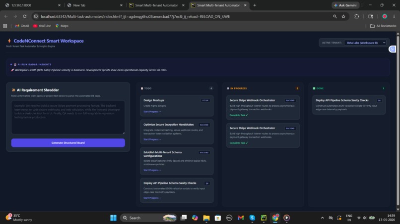 CodeNConnect Smart Workspace – screenshot 3