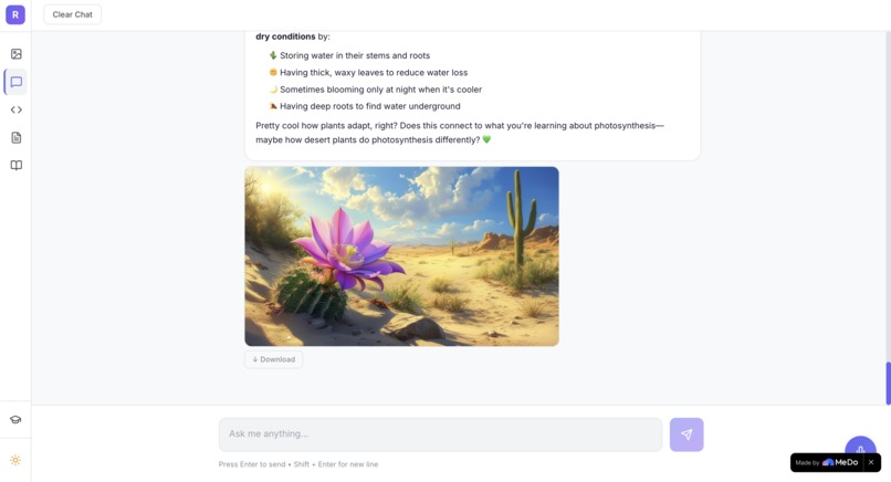 Reya AI Tutor – screenshot 1